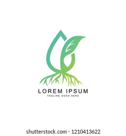leaf logo template