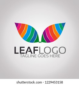 Leaf Logo Template