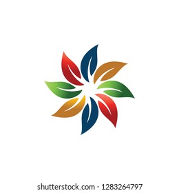 leaf logo template