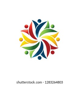 leaf logo template