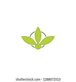 leaf logo template