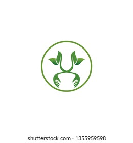 leaf logo template