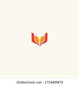 Leaf logo template design in Vector illustration 