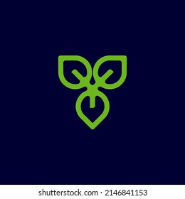 Leaf Logo Template vector. Nature symbol design
