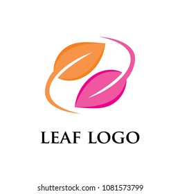 leaf logo vector