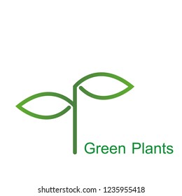 leaf logo vector