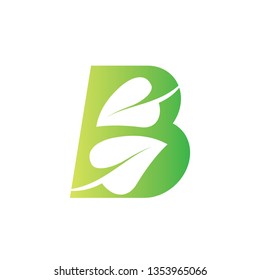 leaf logo vector