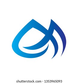 leaf logo vector