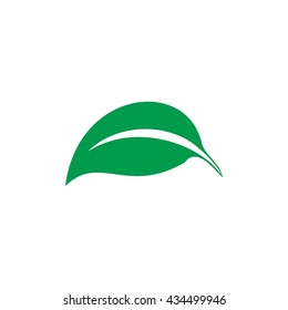 leaf logo vector