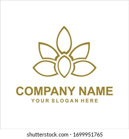 leaf logo vector abstract design