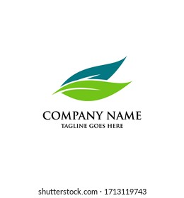 Leaf Logo Vector Design Template