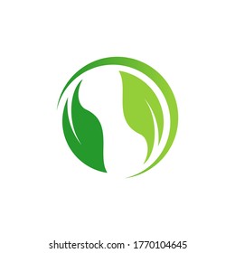 Leaf Logo Vector Design Template