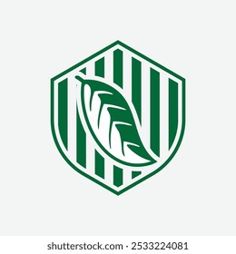 Leaf logo símbolo gráfico signo y Vector
