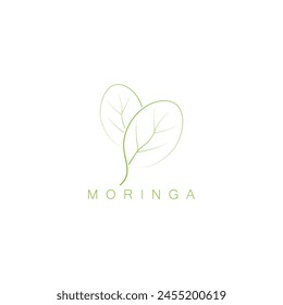 Leaf logo vector icon design template