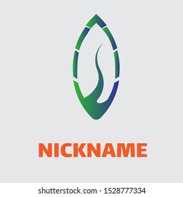 leaf logo vector illustration for company