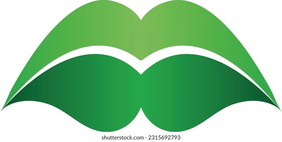 Logotipo de hoja Imagen vectorial o clipart