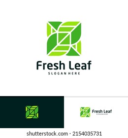 Leaf logo vector template, Creative Leaf logo design concepts