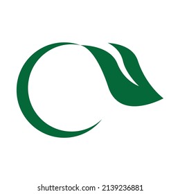 leaf logo vector template design and icon