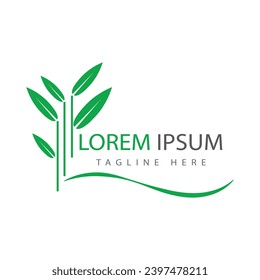 Logo des Leaf, Vektordesign-Symbol
