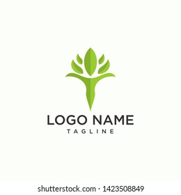 leaf logos and people logo design inspiration