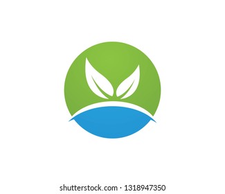 Leaf logos symbols 