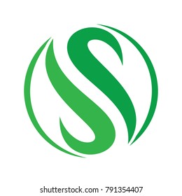 leaf logotype business