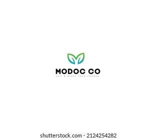Leaf M Letter logo design Template vector symbol. Icon Letter M vector illustration