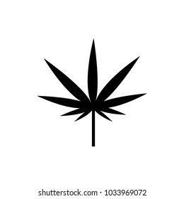 leaf marijuana icon symbol