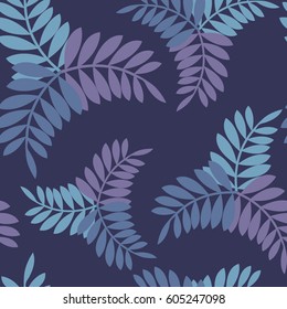 Leaf motif abstract background design