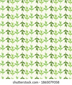 Leaf motifs. Seamless pattern. Vector. EPS 10.