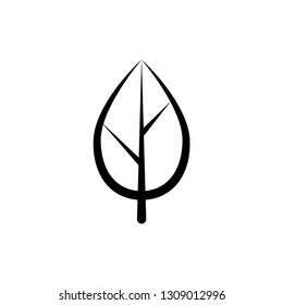 leaf, natural icon template