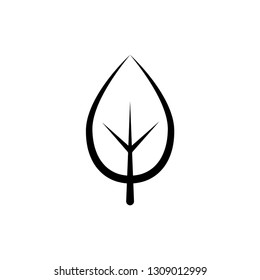 leaf, natural icon template