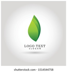Leaf & Natural Logo. Symbol & Icon Vector Template.