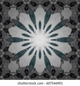 Leaf natural pattern in colors. Vector flower concept. Summer design. Seamless floral pattern can be used for wallpaper, website background, wrapping paper.