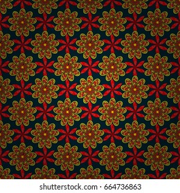 Leaf natural pattern in pink colors. Summer design. Seamless floral pattern can be used for wallpaper, website background, wrapping paper. Vector flower concept.