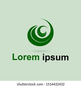 Leaf Naturally Creative Business Logo. Eco and Bio Natural Organic Logotype concept icon. Design suitable for nature sign, health care, for spa, organic food or alternative medicine center. Eps 10