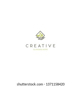Leaf Naturally Ecology Logo Creative Design Graphic