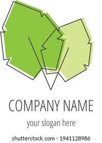 leaf, nature, company logo design