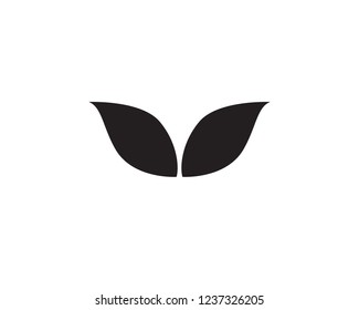 Leaf nature eco logo