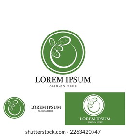 diseño de ilustraciones vectoriales de iconos de ecología de la naturaleza de la hoja
