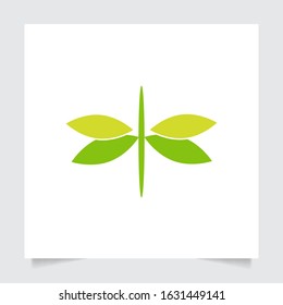 leaf nature emblem logo design for Agriculture with the concept of green leaves vector. Green nature logo used for agricultural systems, farmers, and plantation products. logo template.