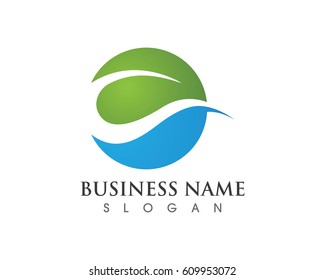 Leaf nature health  logo