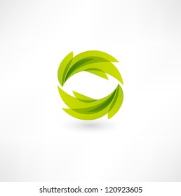 Leaf nature icon