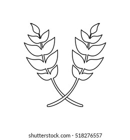 leaf nature icon image 