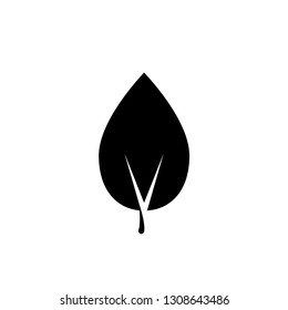 leaf, nature icon template