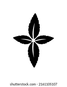 plantilla de logotipo de ilustraciones vectoriales de iconos de naturaleza de hoja