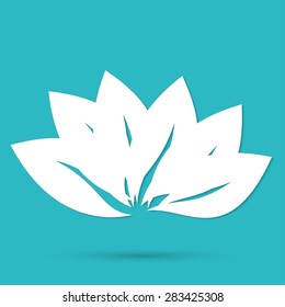 Leaf nature icons