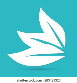 Leaf nature icons