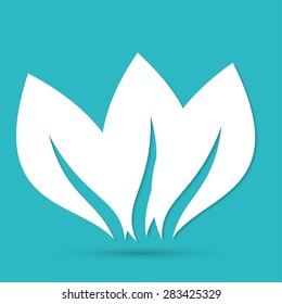 Leaf nature icons