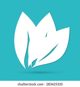 Leaf nature icons